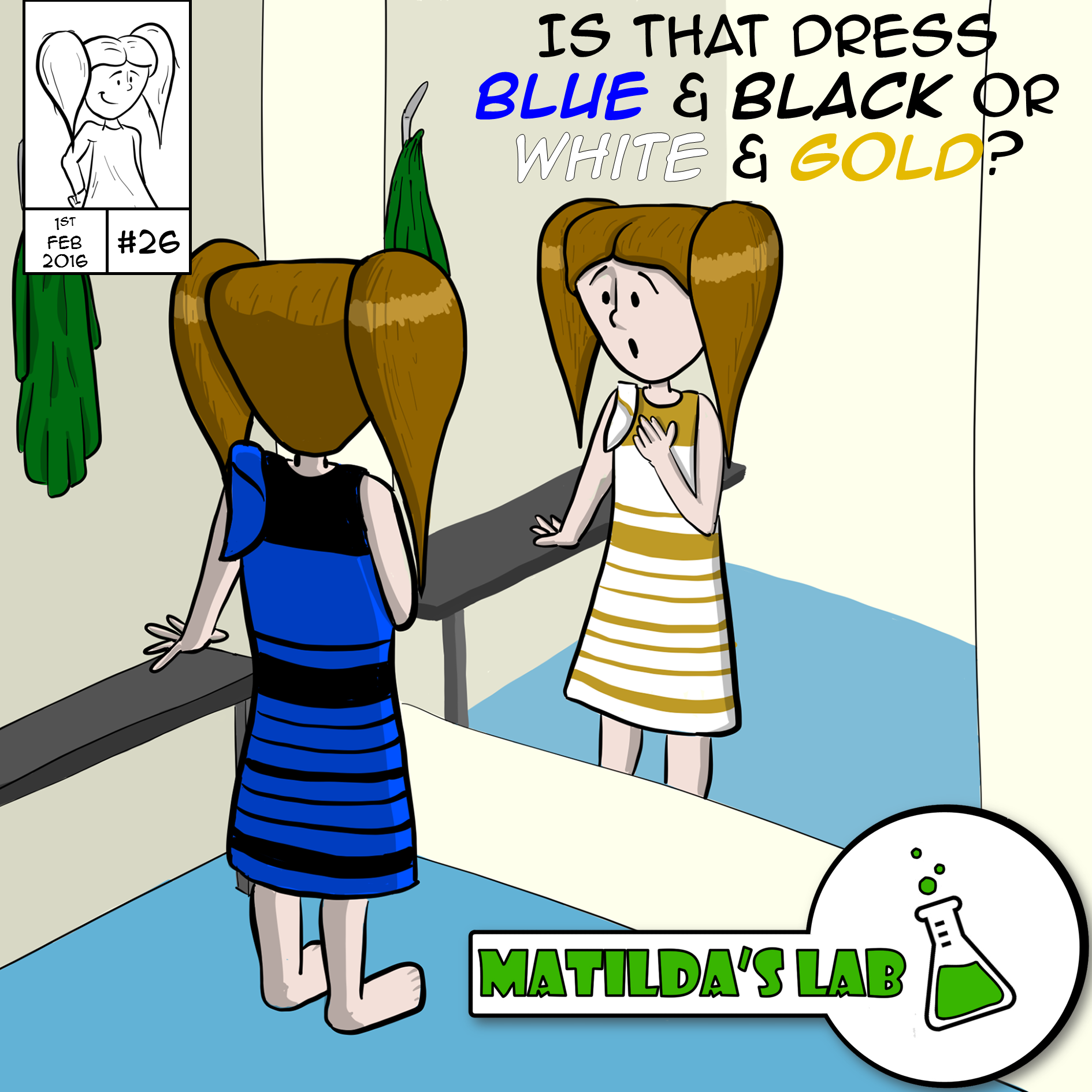 The Dress: Why People See White and Gold or Blue and Black